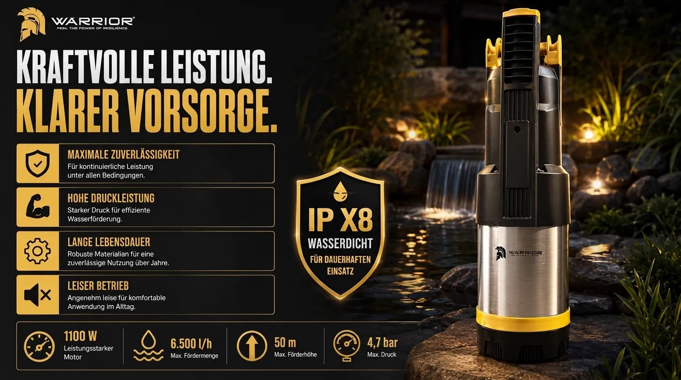 WARRIOR TITAN-PRO ULTRA – Kraftvolle Leistung. Klarer Vorsprung.